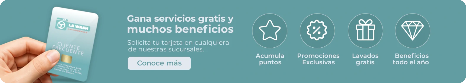 Servicio de Lavado por Encargo, Lavado, Secado, y Doblado, desde $42 pesos con tarjeta de cliente o $45 sin tarjeta de cliente.